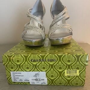 Gianni Bini Silver Women's Shoes